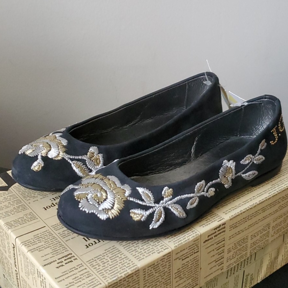 JOHN GALLIANO Girl Flats Shoes Size EU 31, US 13